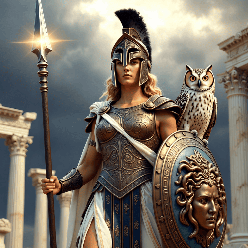 Arquetipo Atena e coruja
