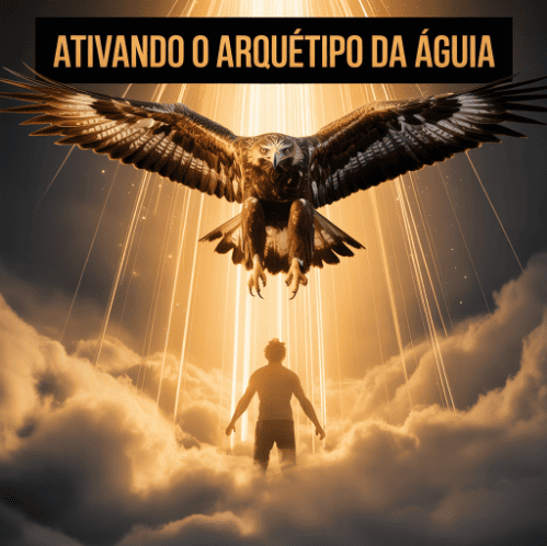 arquétipo da águia representando visão e liberdade