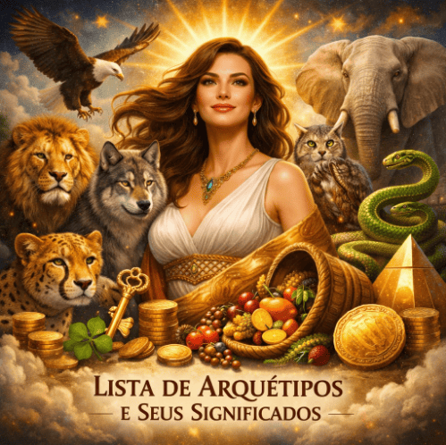 Lista de arquétipos e seus significados com arquétipos animais e arquétipos de prosperidade